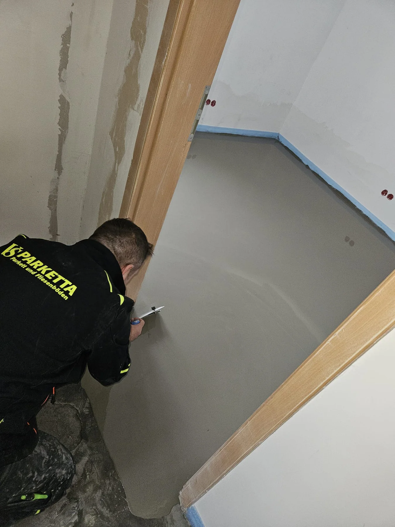 Grundieren des Untergrunds