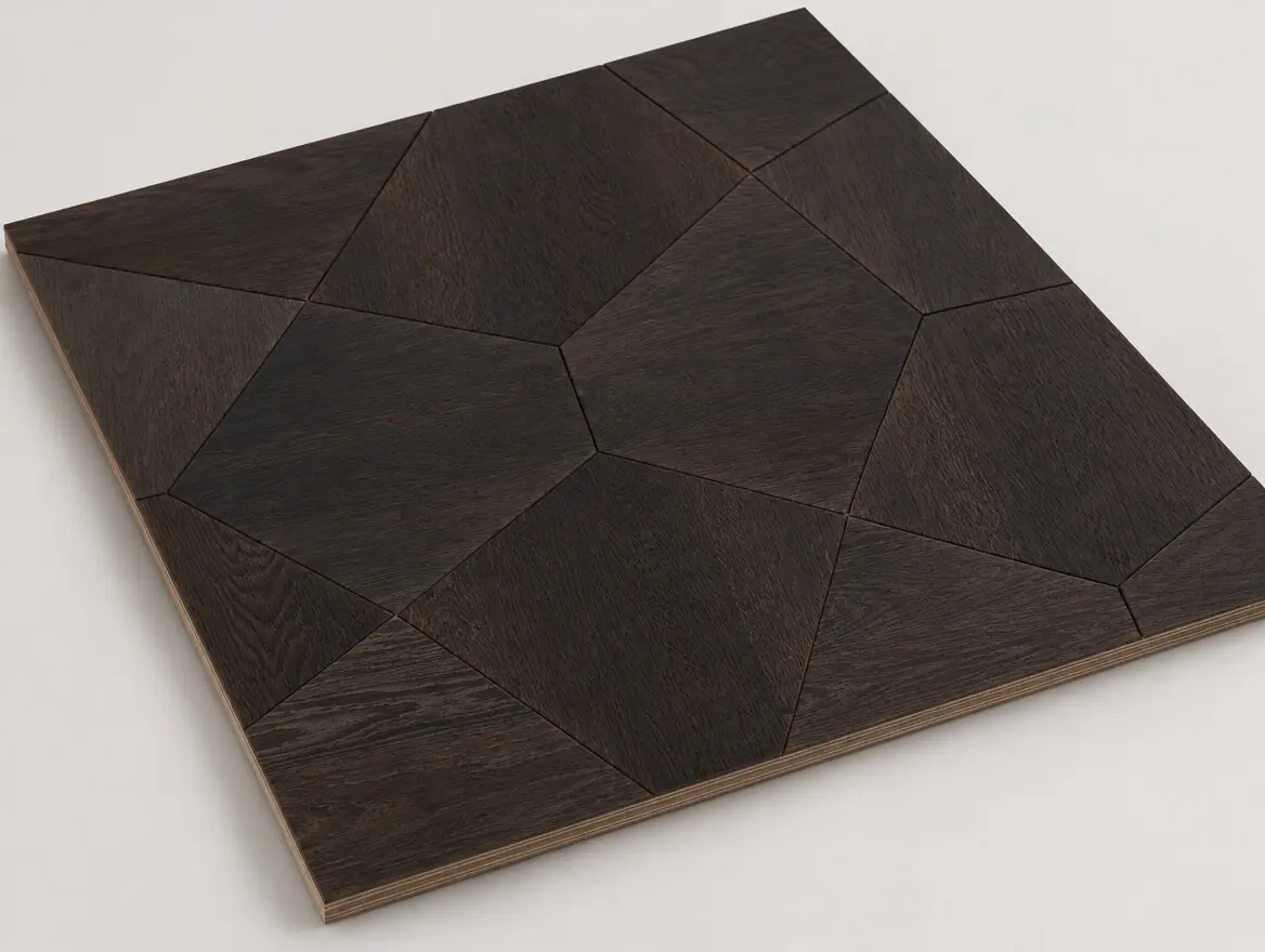 Tafelparkett Eiche Hexagon