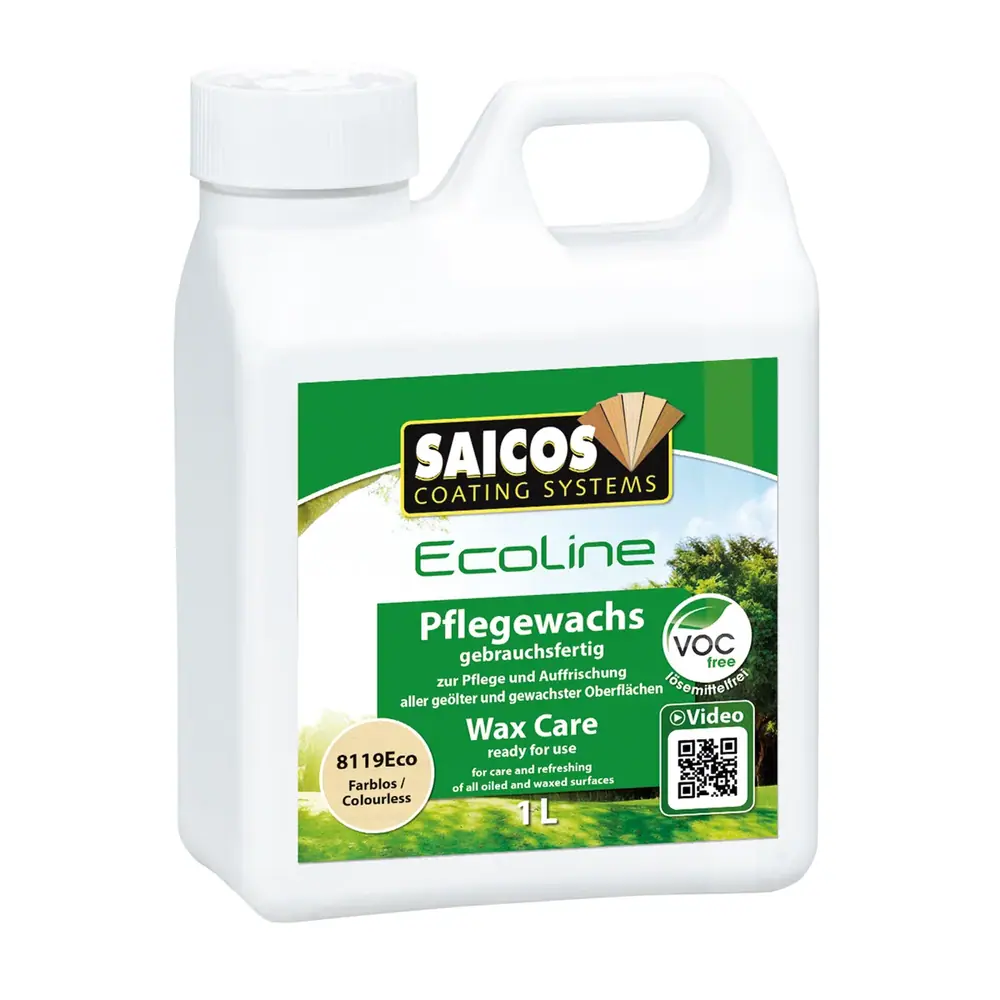 Eco Pflegewachs farblos 1 Ltr.