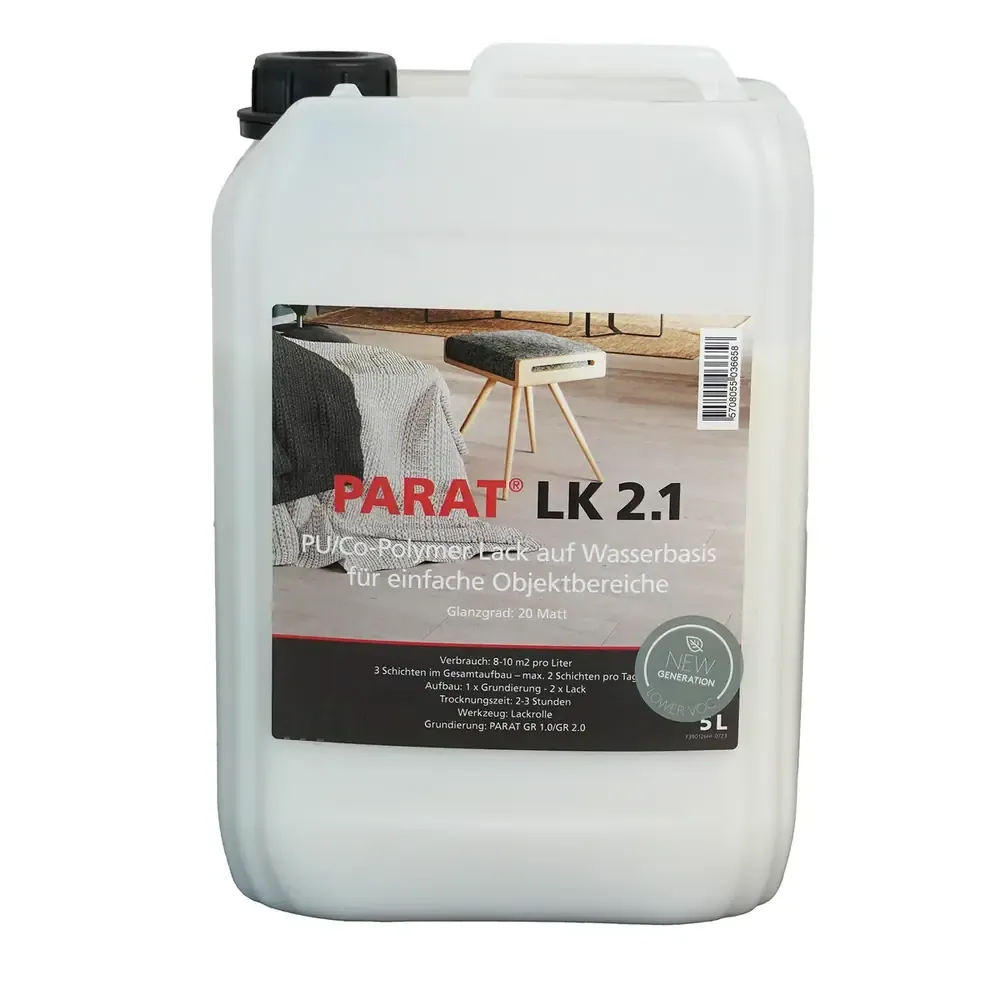 LK 2.1 Parkettlack Matt 5 Ltr.