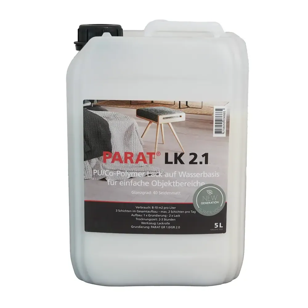 LK 2.1 Parkettlack seidenmatt 5 Ltr.