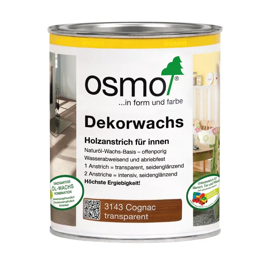Dekorwachs transp. Cognac 750ml
