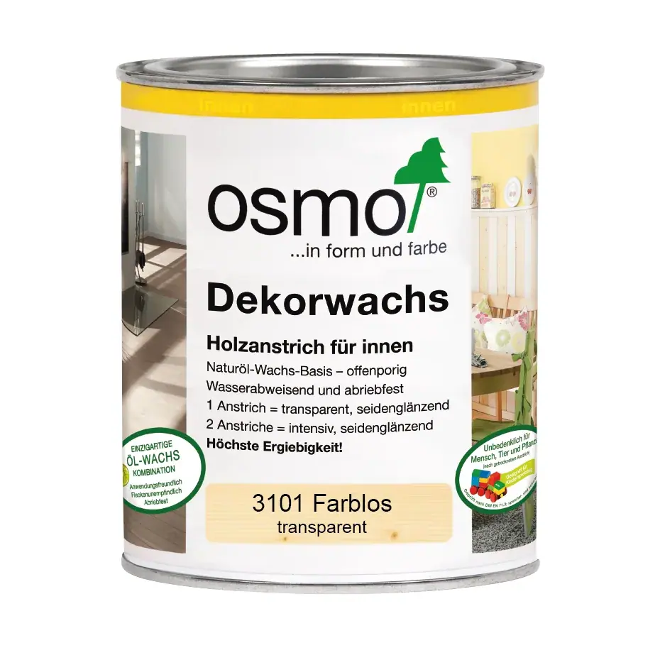 Dekorwachs transp.farblos 750ml