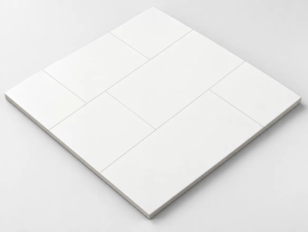 Ceramin Tiles Luna virgin white Fliese