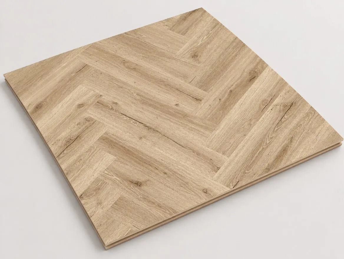 Designböden555 Wooden Styles Herringbone Click 7,0/0,55 mm m. IXPE