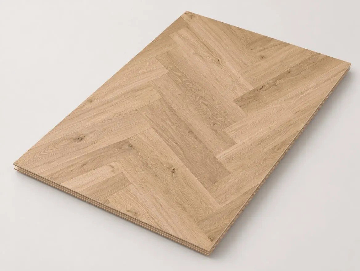 Designböden555 Wooden Styles Herringbone Click 7,0/0,55 mm m. IXPE