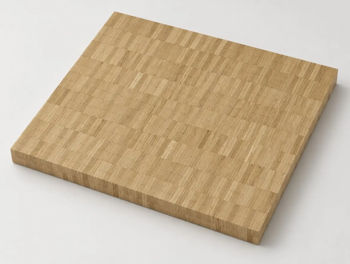 Hochkantlamellenparkett massiv 23 mm
