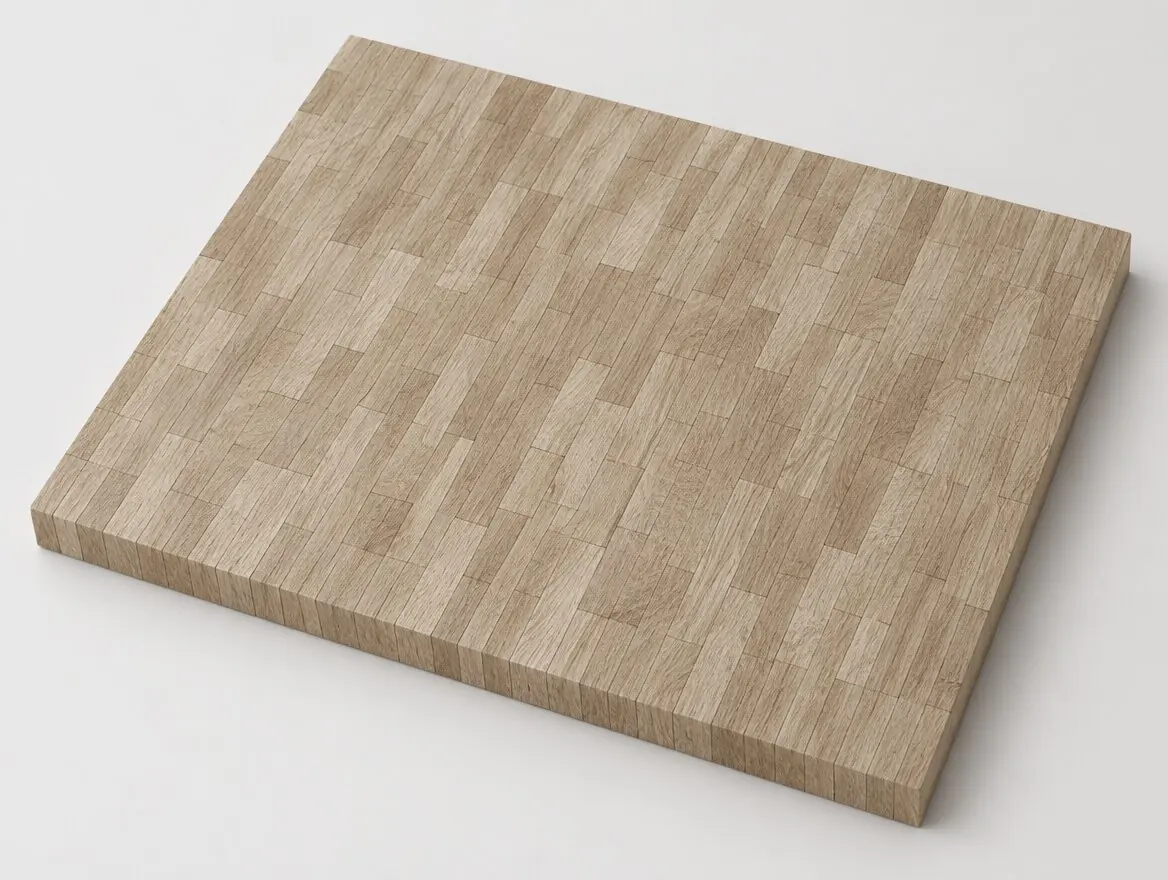 Hochkantlamellenparkett massiv 10 mm