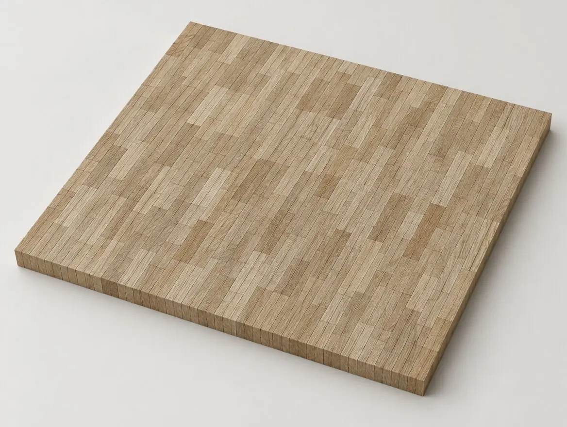Hochkantlamellenparkett massiv 10 mm