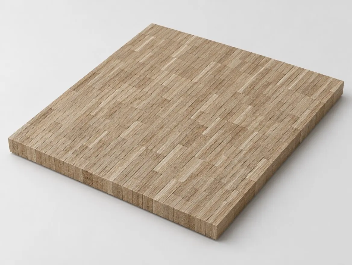 Hochkantlamellenparkett massiv 10 mm
