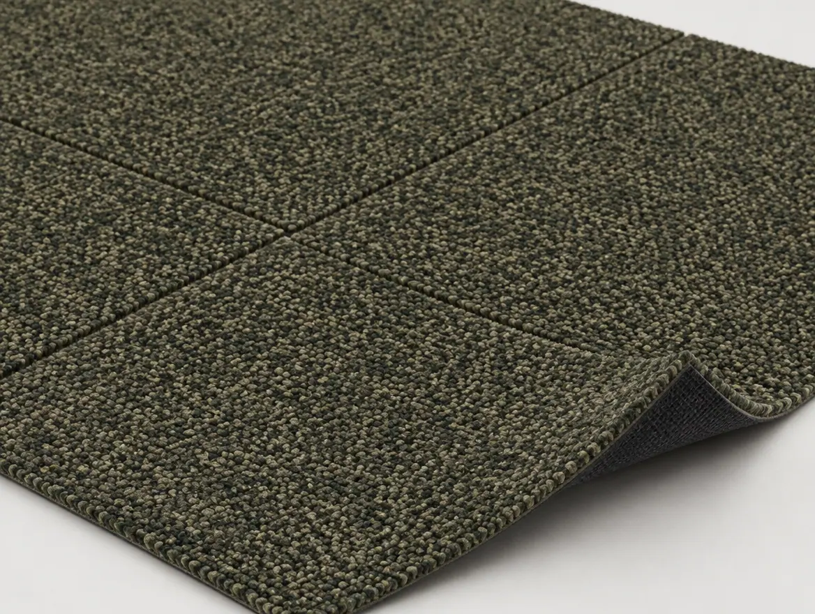 Teppichfliese City Grün · 50 × 50 cm · Farbe 403
