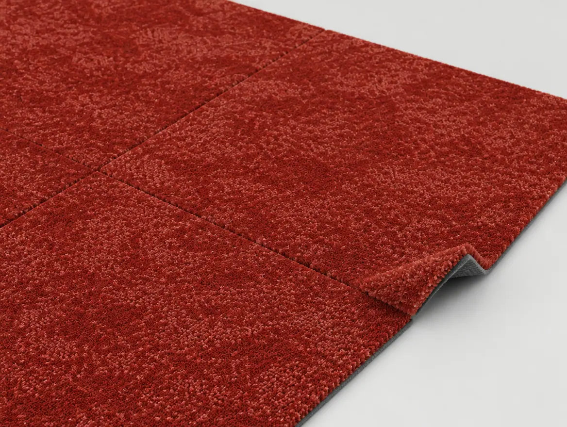 Teppichfliese Grande Orange · 50 × 50 cm · Farbe 555