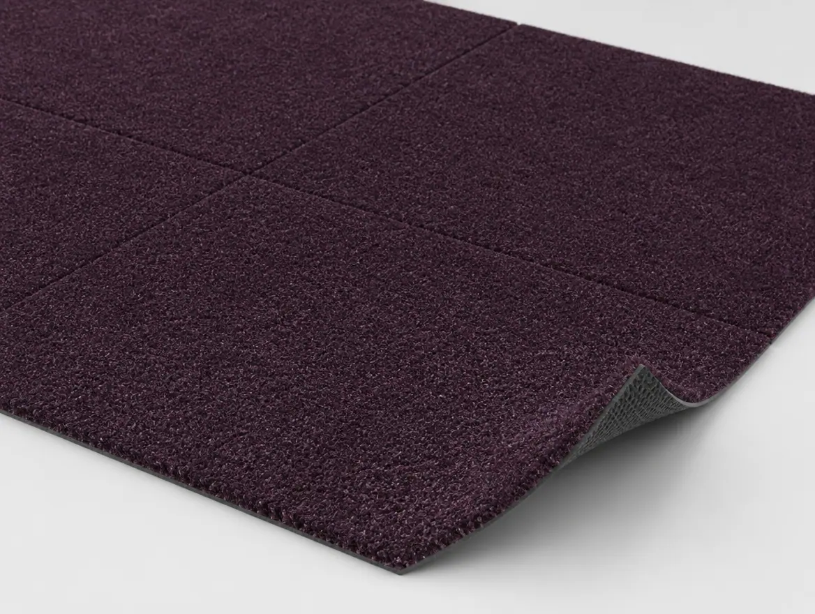 Teppichfliese Heuga 725 Lila · 50 × 50 cm · Farbe 2050