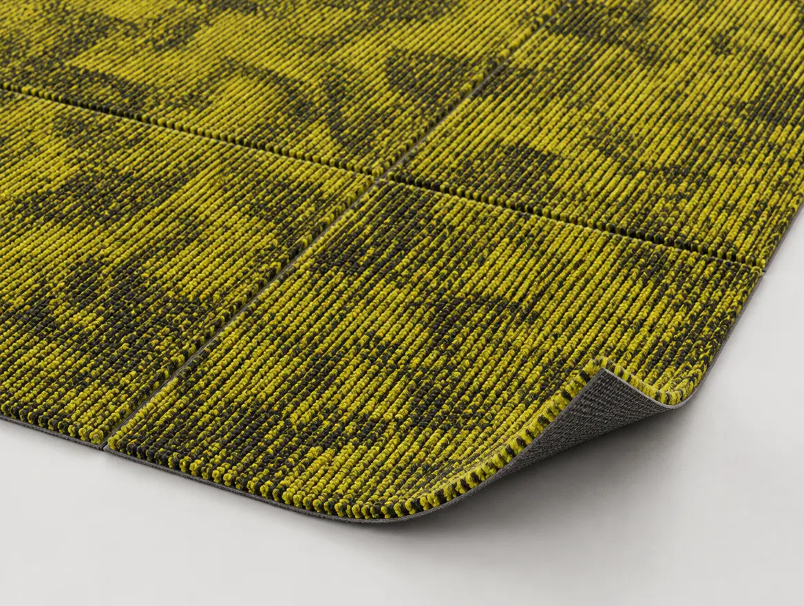 Teppichfliese Imago Gelb · 50 × 50 cm · Farbe 210