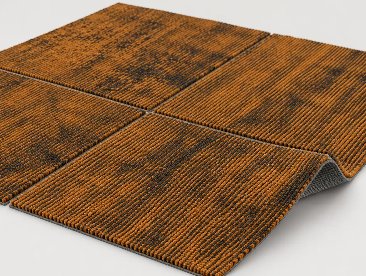 Teppichfliese Imago Orange · 50 × 50 cm · Farbe 322