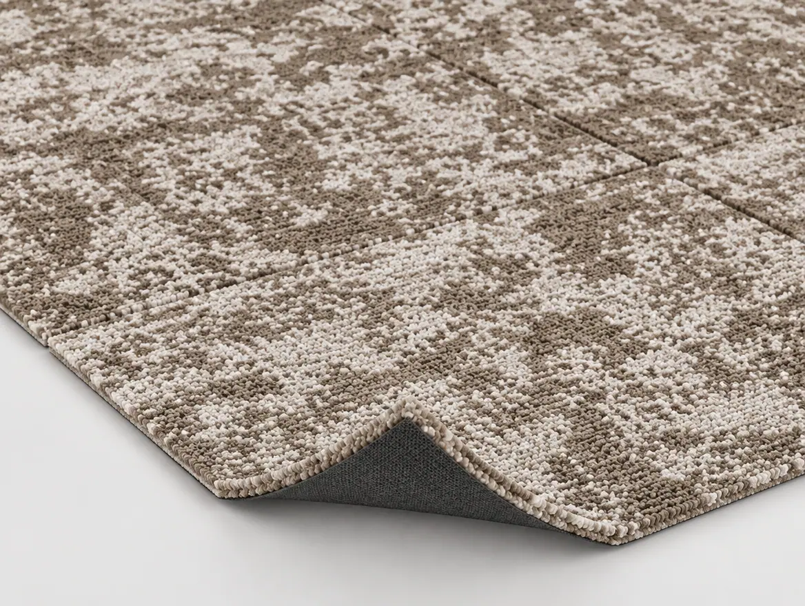 Teppichfliese Sigma Braun · 50 × 50 cm · Farbe 600