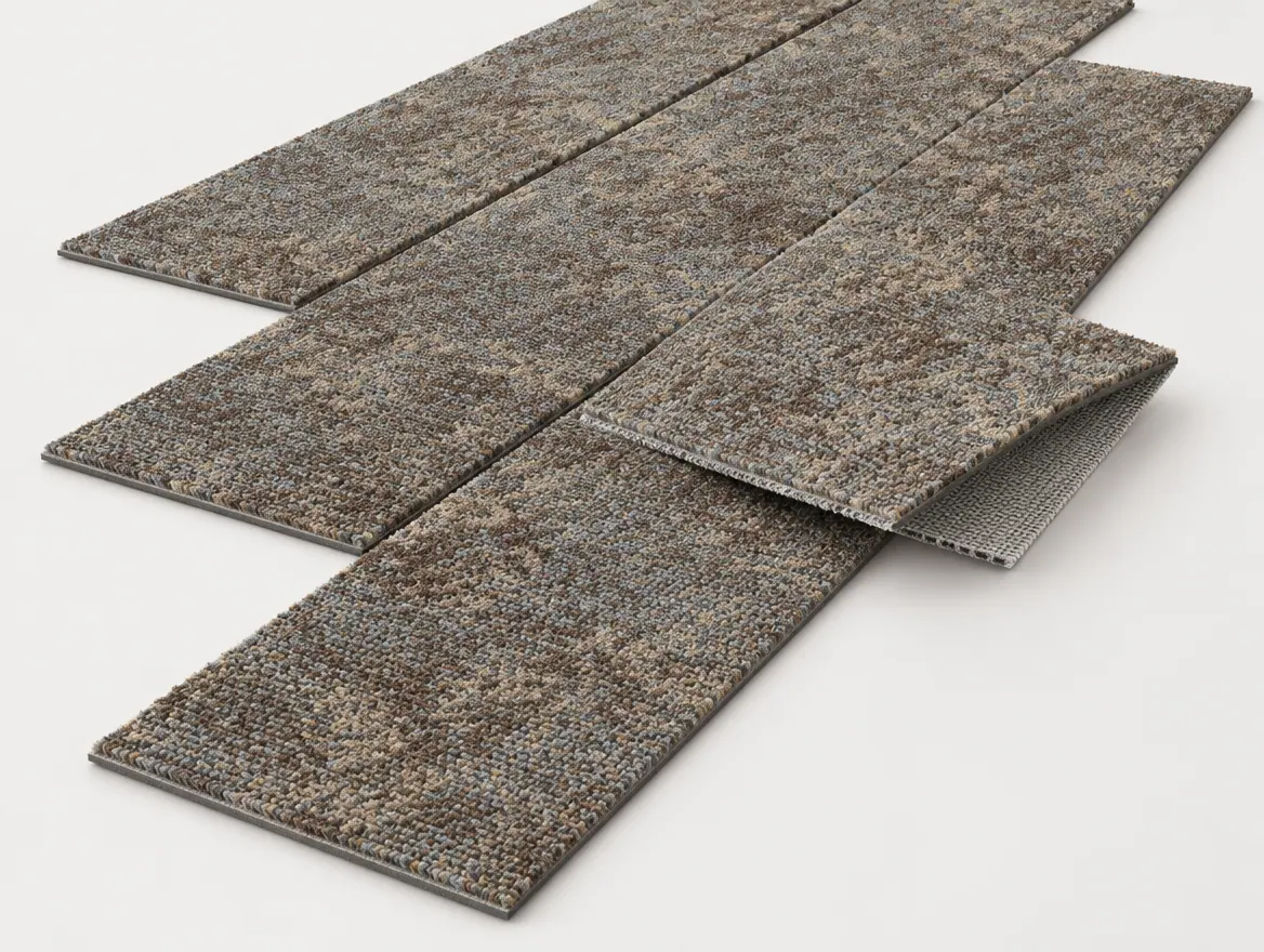Teppichplanke Terzia Braun · 25 × 100 cm · Farbe 355