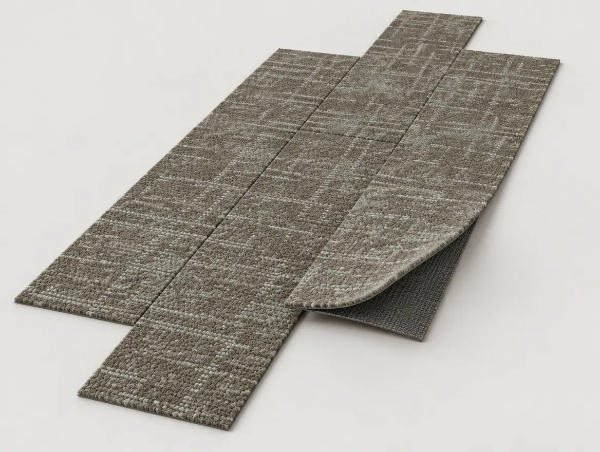 Teppichplanke Travel Braun · 25 × 100 cm · Farbe 880