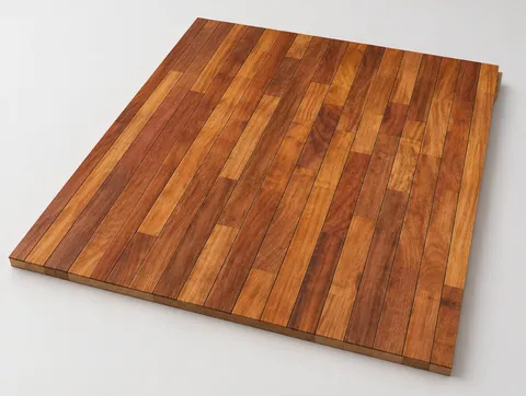 Floor-Art Yachting afrikanischer Iroko