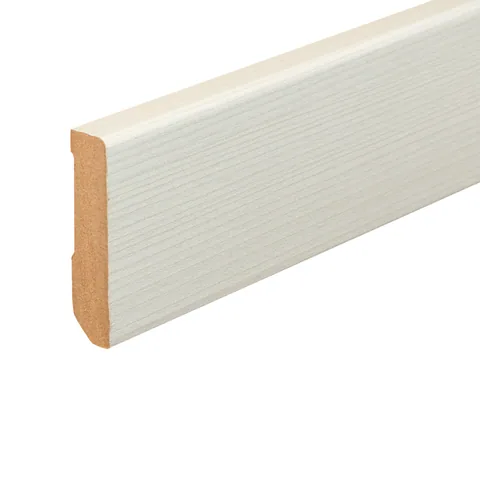 Eiche Mountain White Sockelleiste