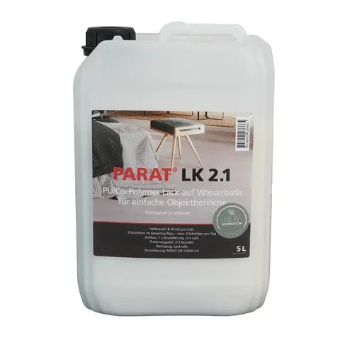 LK 2.1 Parkettlack ultramatt 5 Ltr.