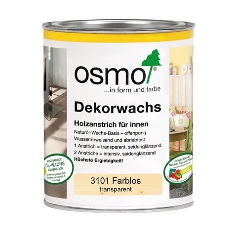 Dekorwachs transp.farblos 750ml