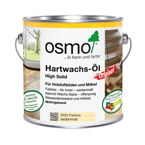 Hartwachsöl farblos 2,5 Ltr.