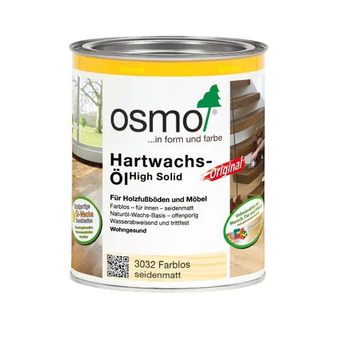 Hartwachsöl farblos seid.matt 750ml