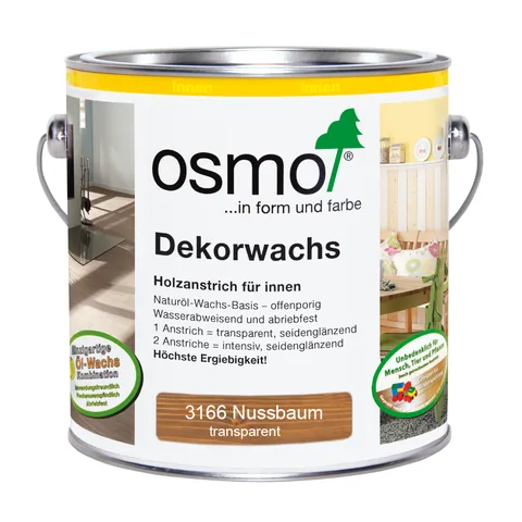 Dekorwachs transp. Nussbaum 2,5 l