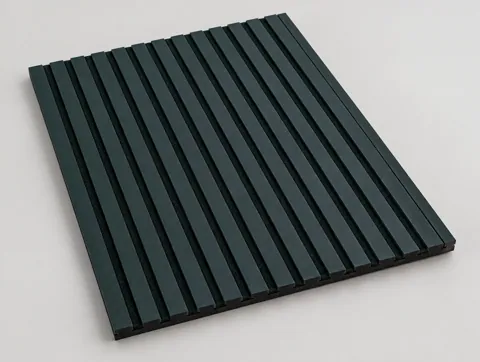 PARO Akustikpaneel PAL4179 Smokey Blue (Linoleum), schwarzes Vlies