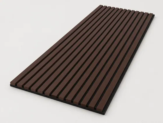 PARO Akustikpaneel PAL4154 Burgundy (Linoleum), schwarzes Vlies