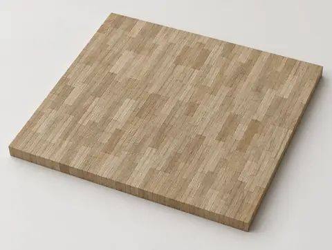 Hochkantlamellenparkett massiv 10 mm