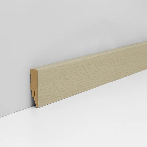 Sockelleiste Touch Holzdekor hell (L659) · 14 × 58 mm