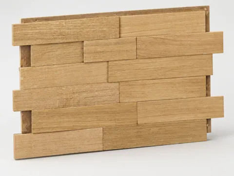 Spaltholz Wandverkleidung, Lamellenbreite 60 mm