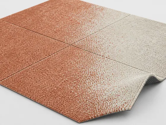 Teppichfliese Connected Ethos CE200 Mehrfarbig · 50 × 50 cm · Farbe 6011