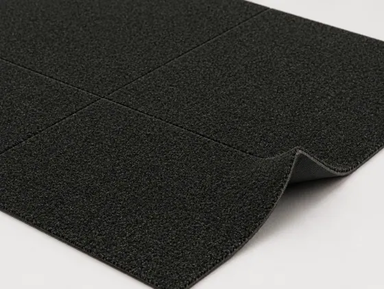 Teppichfliese Heuga 725 Schwarz · 50 × 50 cm · Farbe 2062