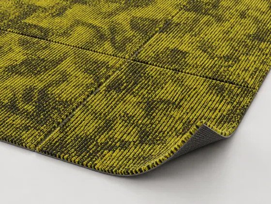 Teppichfliese Imago Gelb · 50 × 50 cm · Farbe 210
