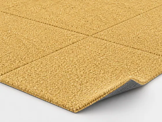 Teppichfliese Recreation Orange · 50 × 50 cm · Farbe 3015