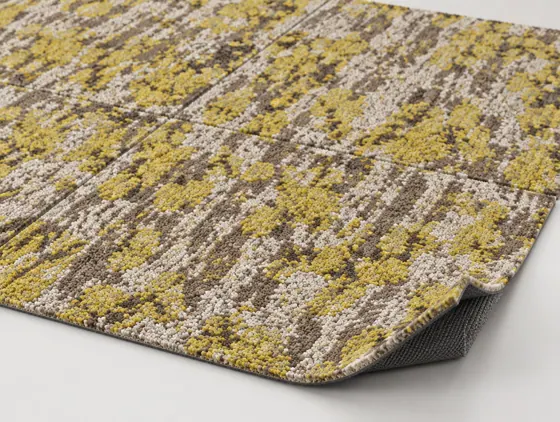 Teppichfliese Retro Mehrfarbig · 50 × 50 cm · Farbe 603