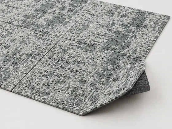 Teppichfliese Sigma Anthrazit · 50 × 50 cm · Farbe 910