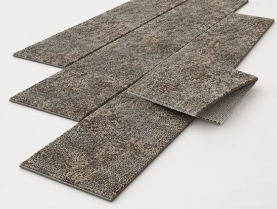 Teppichplanke Terzia Braun · 25 × 100 cm · Farbe 355