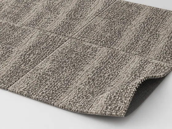 Teppichfliese Works Flow Beige · 50 × 50 cm · Farbe 6001