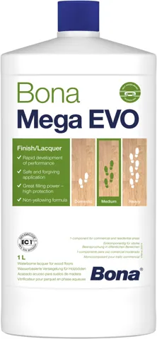 Parkettlack Mega EVO Matt