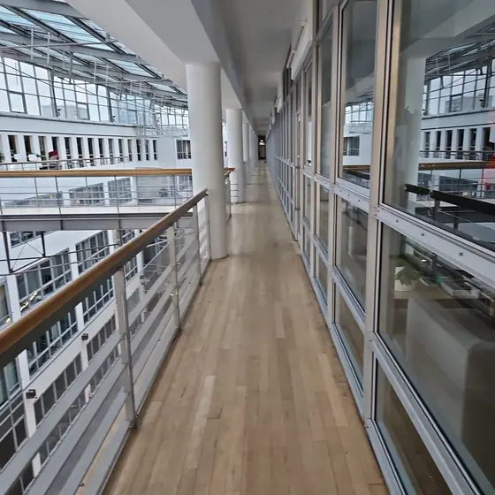 Fertiger Galeriegang