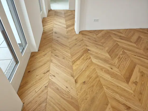 Chevron durch den Durchgang