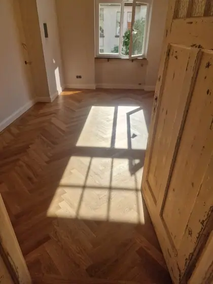 Sonnenlicht auf dem Muster